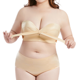 Push up Strapless Cute Plus Size Bra